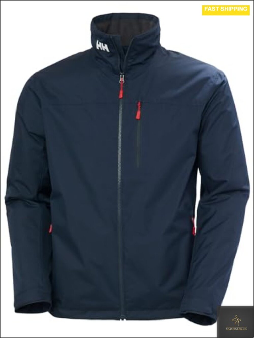 Men's Waterproof Insulated Midlayer Jacket Sailing Fleece Lined